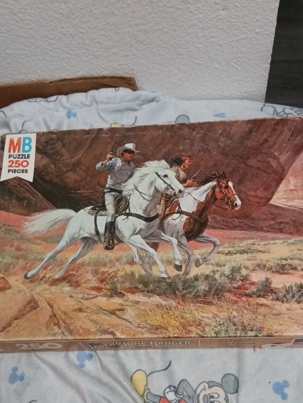 Milton Bradley, 250-Piece The Legend Of The Lone Ranger Series, 4182-1 Puzzle